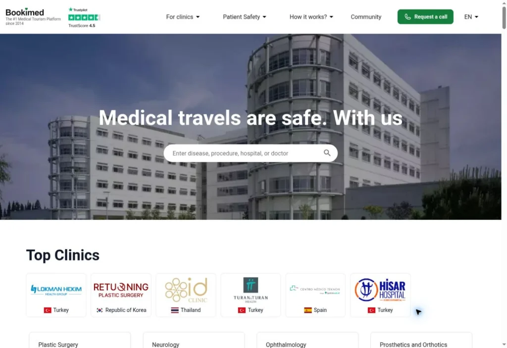 bookimed screenshot